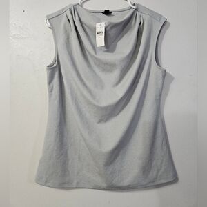 NWT! Ann Taylor cowl neck sleeveless blouse!